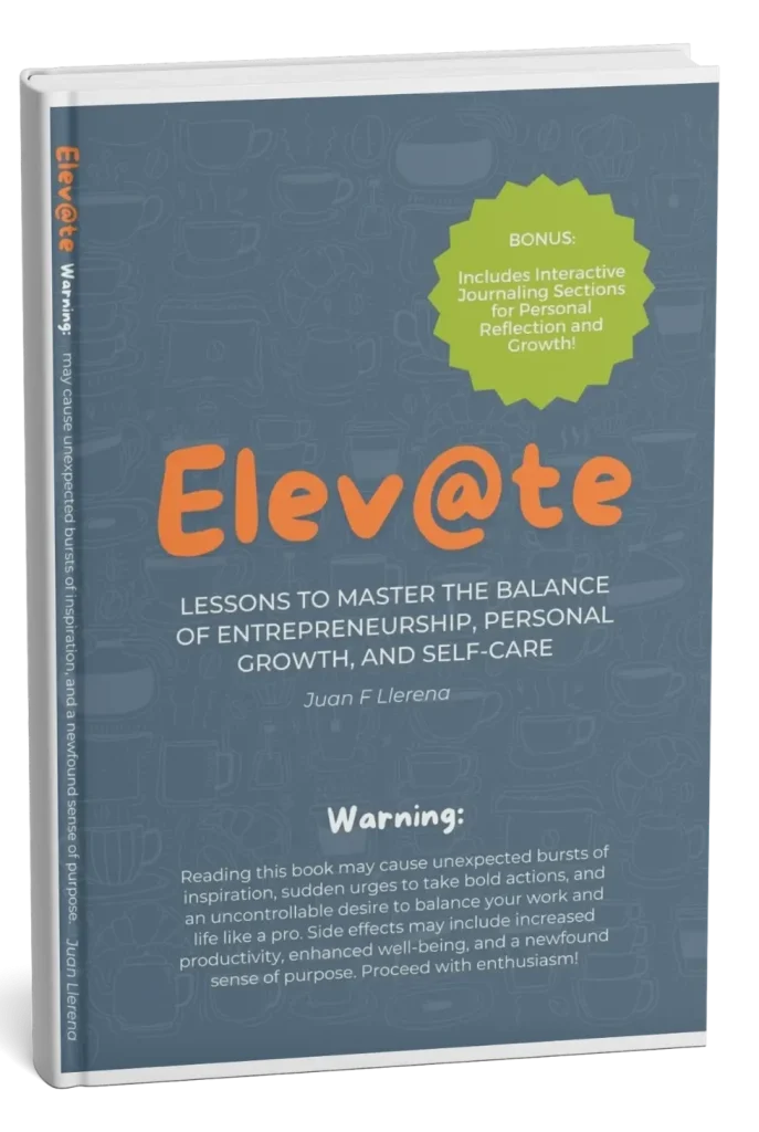 Elevate Book English Cover transparent