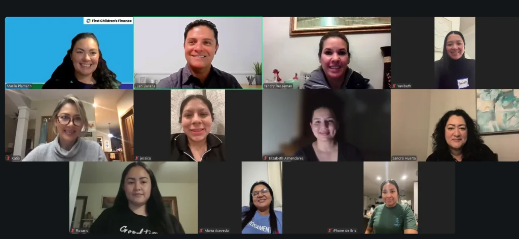 First Children Finance Workshop in Spanish for Daycare cohort by JLLB Media